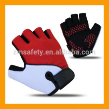 Nouveaux hommes gants de vélo vélo demi doigt doigt gel silicone gants de sport sans doigts